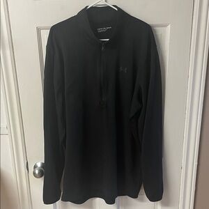 Under Armour loose fit black half zip sweater men’s size 3XL tall